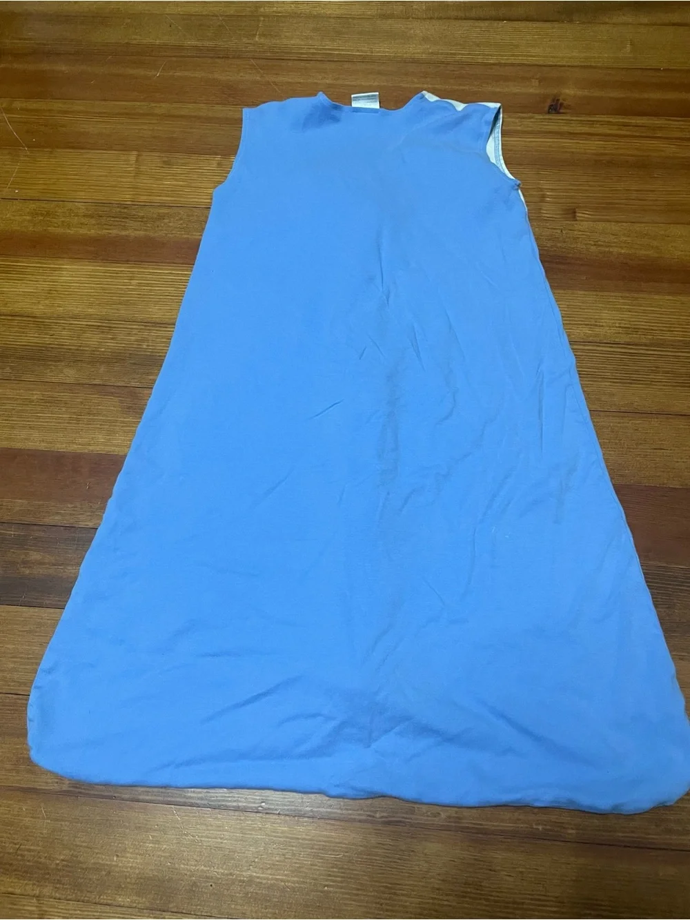 Halo Blue Cotton Sleep Sack with Animal Appliqués Size XL